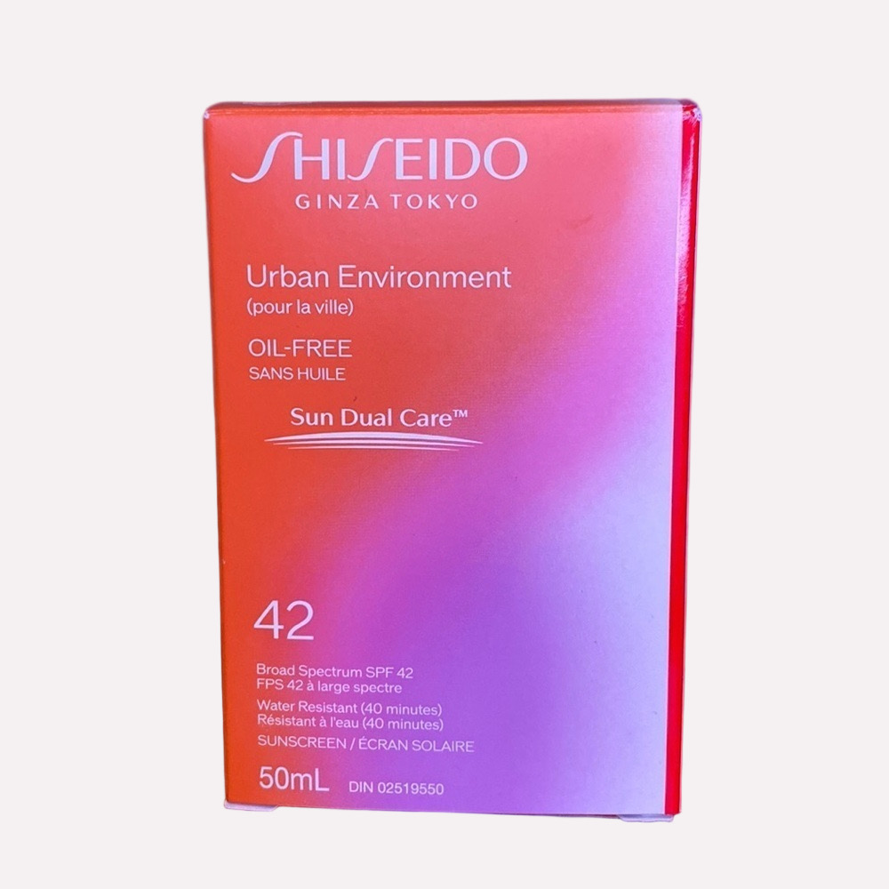 Shiseido Urban Environment Oil-Free SPF 42 Sunscreen Size 50ml New in Box Japan